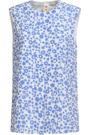 Marni Floral-print top