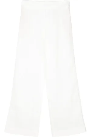 ERMANNO SCERVINO Embroidered straight-leg trousers