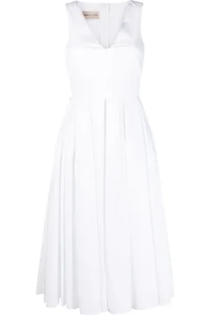 BLANCA V-neck sleeveless dress