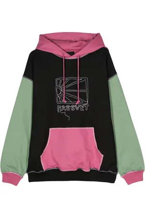 Rassvet Logo-embroidered cotton hoodie
