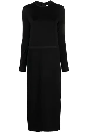 Jil Sander Drawstring-waist midi dress