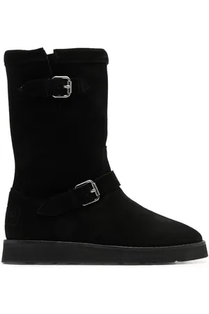 Kenzo Buckle-detail suede boots