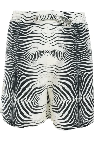 Roberto Cavalli Zebra-print shorts