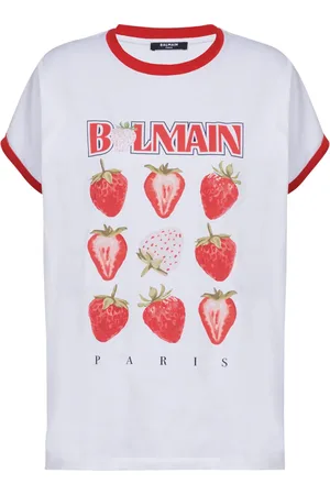 Balmain Strawberry print T-shirt