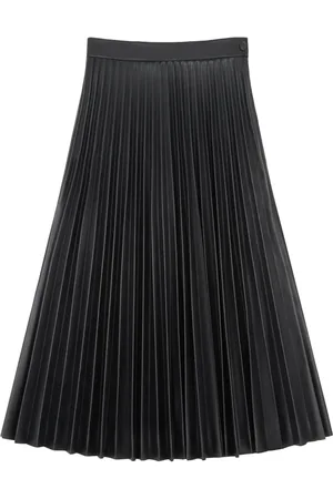 Maison Margiela Pleated midi skirt