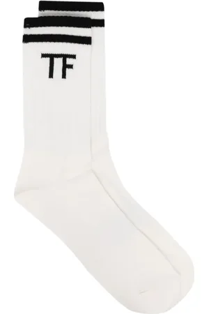 Tom Ford Monogram-jacquard ankle socks