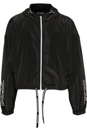 EA7 Logo-print jacket