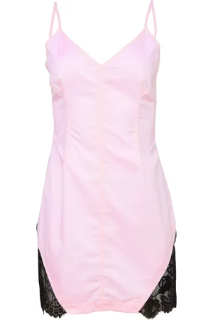 FLEUR DU MAL Poplin mini dress