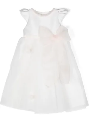 LA STUPENDERIA Oversize-bow-detail dress