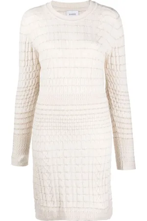Barrie Knitted cashmere mini dress