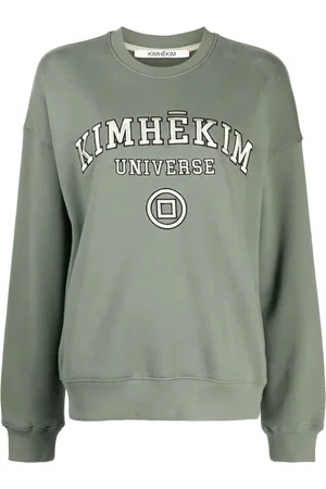 KIMHEKIM Logo-embroidered cotton sweatshirt