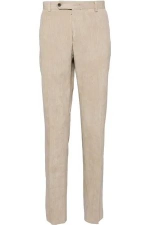 MAN ON THE BOON. Corduroy tapered trousers