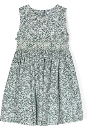 SIOLA Floral-print cotton dress