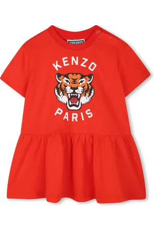 Kenzo Tiger-print dress