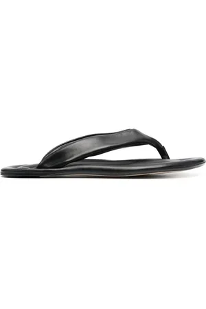By Far Dasha leather flip flops