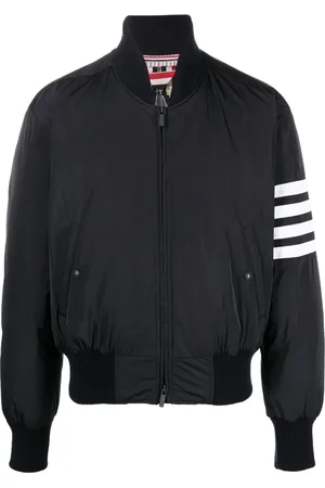 Thom Browne 4-Bar stripe bomber jacket