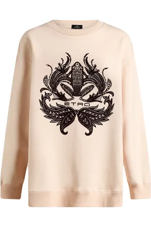 Etro Flocked-print sweatshirt