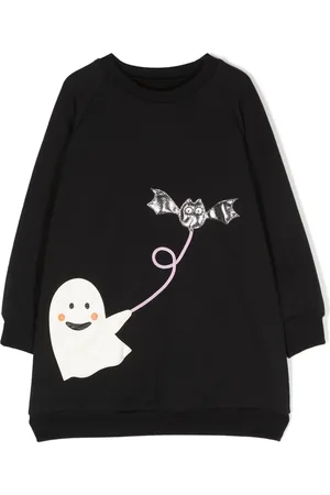 Wauw Capow by Bangbang Happy Ghost cotton jumper dress