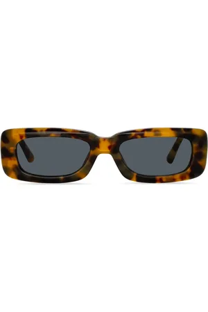 Linda Farrow X The Attico Mini Marfa rectangle-frame sunglasses