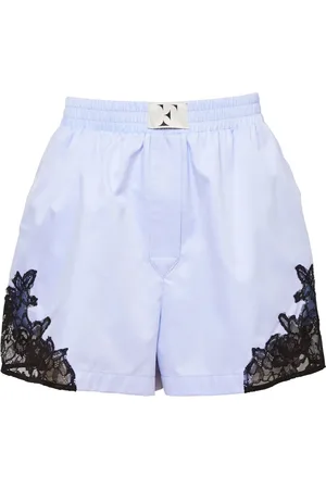FLEUR DU MAL Poplin boxer shorts