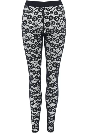 ERES Fleurie ankle-length lace tights