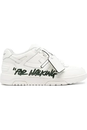 OFF-WHITE Out Of Office "For Walking" leather sneakers