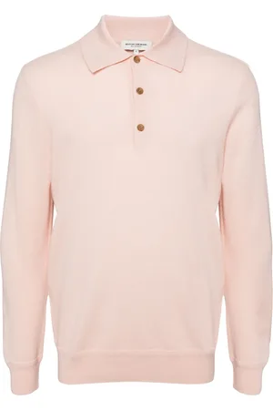 MAN ON THE BOON. Cashmere polo jumper