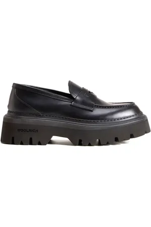 Woolrich Round toe leather loafers