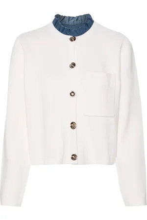 Sandro Detachable-collar cardigan