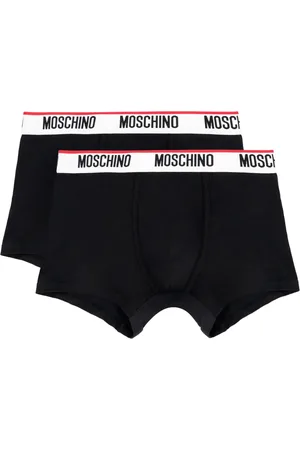 Moschino Logo-waistband briefs (pack of two)