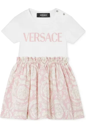 VERSACE Barocco-print T-Shirt dress