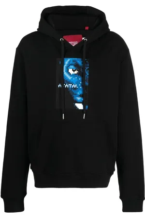 MOSTLY HEARD RARELY SEEN Graphic-print pullover hoodie
