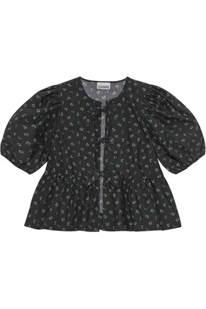 Ganni Peplum blouse