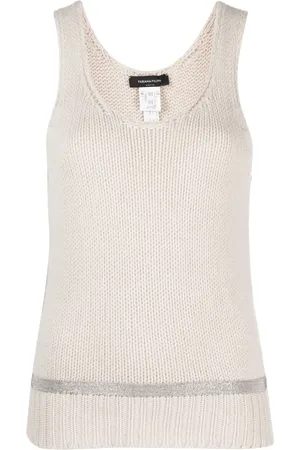 Fabiana Filippi Virgin wool knitted top