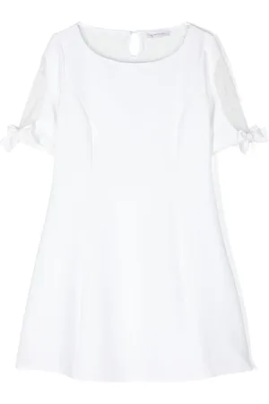 MONNALISA Crepe laced dress