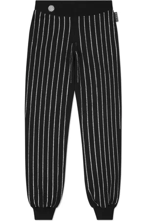 Philipp Plein Crystal-embellished track pants