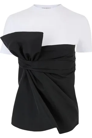 Nina Ricci Wraparound-bow T-shirt