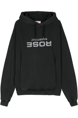 MARTINE ROSE Logo-print hoodie