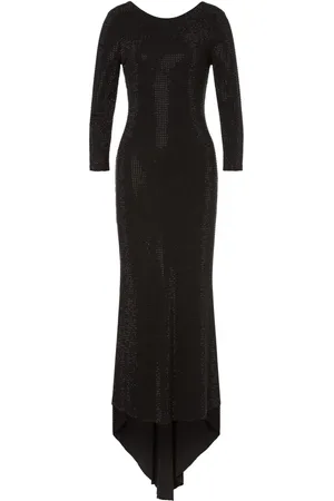 Serafini Rhinestone-embellished maxi dress