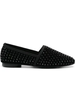 CASTA Rhinestone-embellished ballet flats