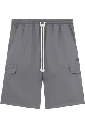 FIVE CM Logo-embroidered drawstring shorts