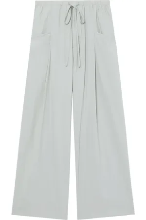 tout a coup Drawstring-waist wide-leg trousers