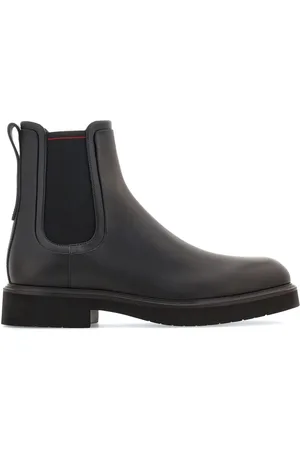 Salvatore Ferragamo Leather Chelsea boots