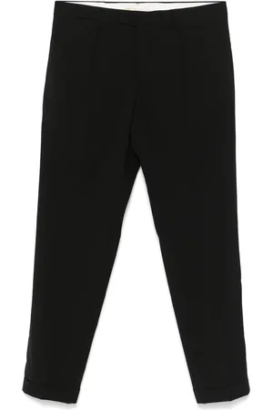 BRIGLIA Tapered cropped trousers