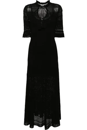 Zadig & Voltaire Memphis pointelle-knit maxi dress