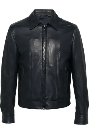 Fursac Long-sleeve leather jacket