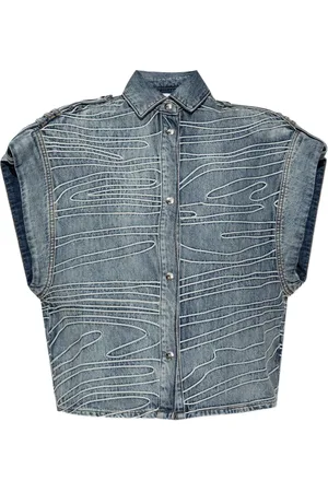 IRO Denim waistcoat