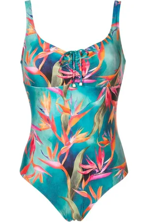 Lygia & Nanny Floral-print swimsuit