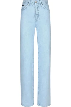 Dolce & Gabbana High-waisted slim-legged jeans