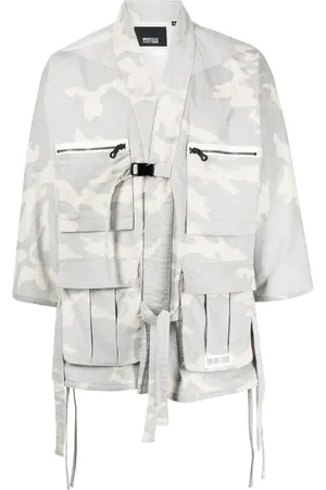 MOSTLY HEARD RARELY SEEN Corduroy camouflage jacket